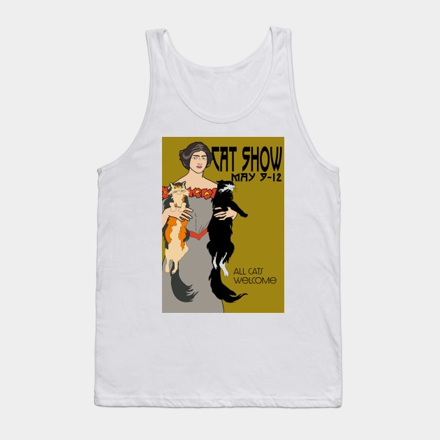 Cat Show Aficionado Tank Top by ElsewhereArt